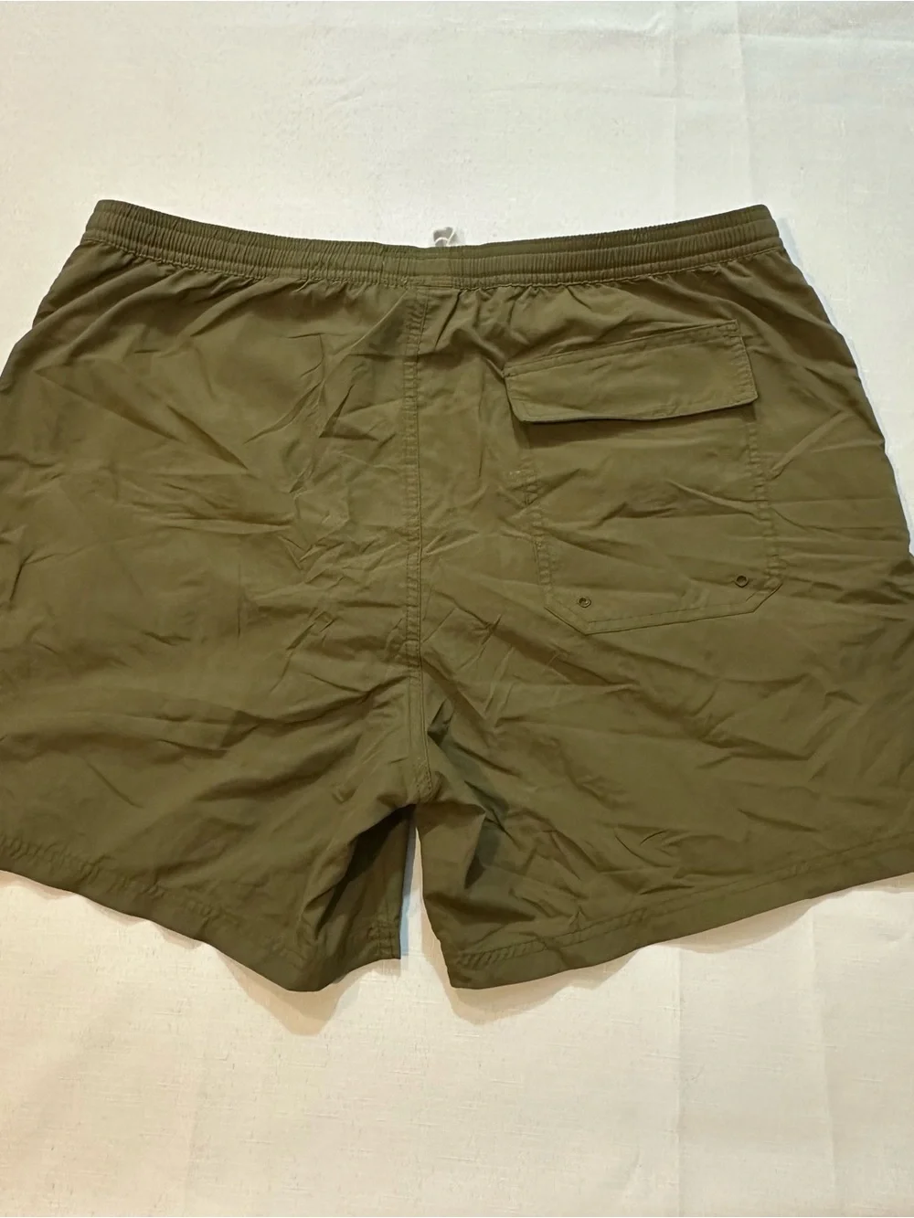 Jack Wills Olive Green Mesh Lined Swim Trunks Men’s XL